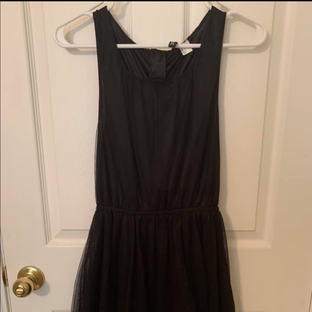 Women’s tulle black dress